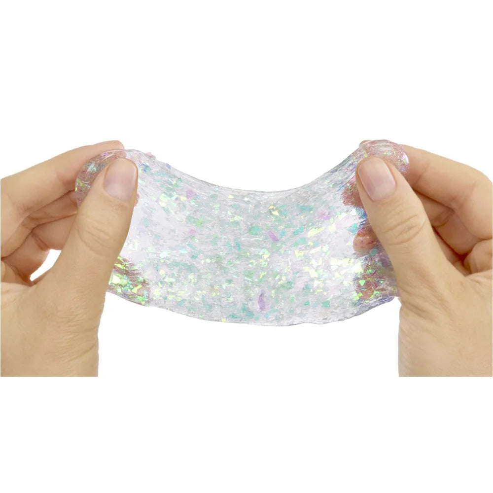 Muñeca Rainbow High Skyker 22 cm Azul. Con Slime Transparente y Distinots Tipos De Brillo. (MGA 122418)