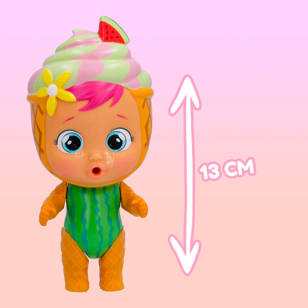 BEBÉS LLORONES LÁGRIMAS MÁGICAS Icy World Frozen Frutti | Muñeca sorpresa Coleccionable que huele a Fruta, Llora y hace Nieve - Juguete niños +3 Años