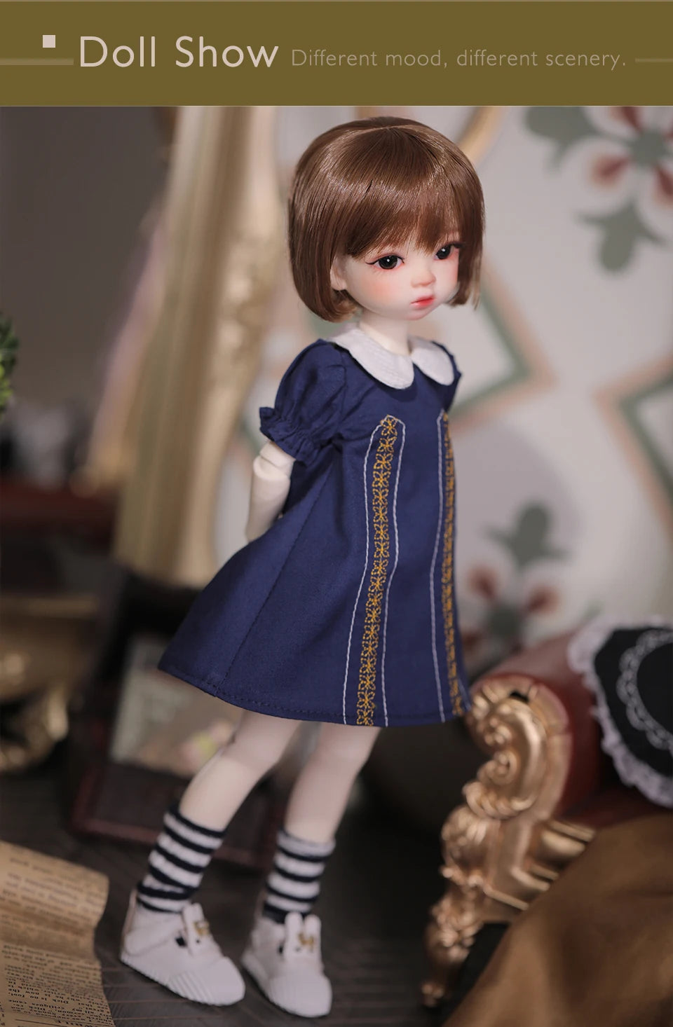 Fantasía Ángel 1/6 muñeca BJD Niki Fullset 29cm OB11 28 figura de Anime YOSD juguete de resina DIY regalo pukifee lindo realista