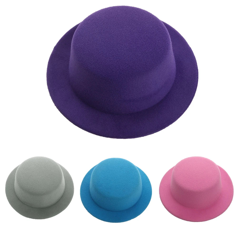 Sombrero de fieltro para muñeca, gorro de 60cm para muñeca, juguetes elegantes, accesorios para cambio de ropa, 1 unidad