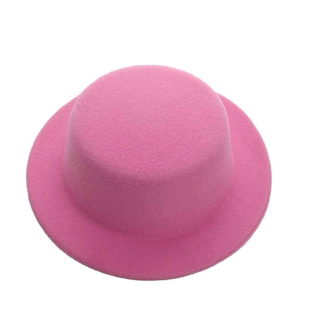Sombrero de fieltro para muñeca, gorro de 60cm para muñeca, juguetes elegantes, accesorios para cambio de ropa, 1 unidad