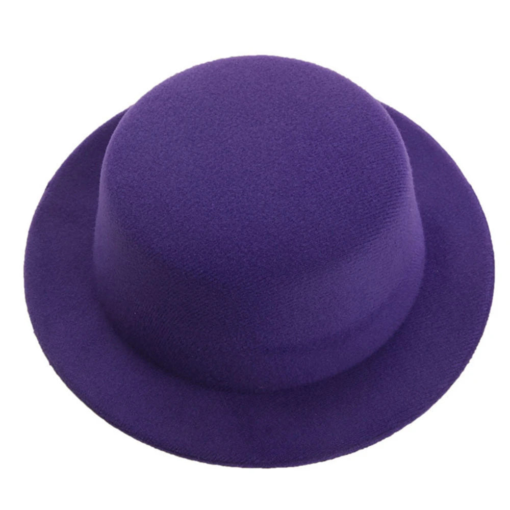 Gorro de muñeca a la moda, gorro de fieltro para muñecas de 60cm, regalo, juguetes elegantes, sombrero de copa, ropa para cambiar muñecas, accesorios de juego