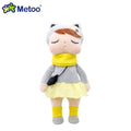 Metoo bosque animales de peluche y muñecos de peluche unicornio Angela muñeca conejo de peluche lindo zorro niños suave compañero Boneca decoración juguetes