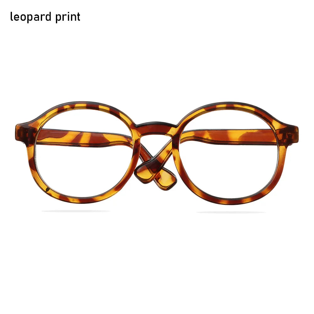 Mini gafas para muñeca Blythe, accesorios, marco redondo, lentes transparentes, decoración de juguetes, 1 Uds.