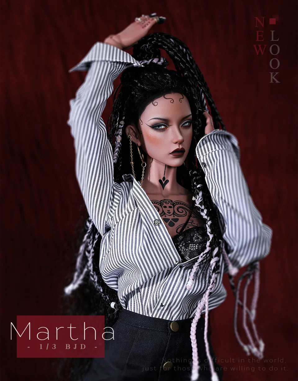 Shuga-Muñeca de hada Marta articulada para niñas, juguete de resina articulado, a la moda, 1/3, envío directo, 2021