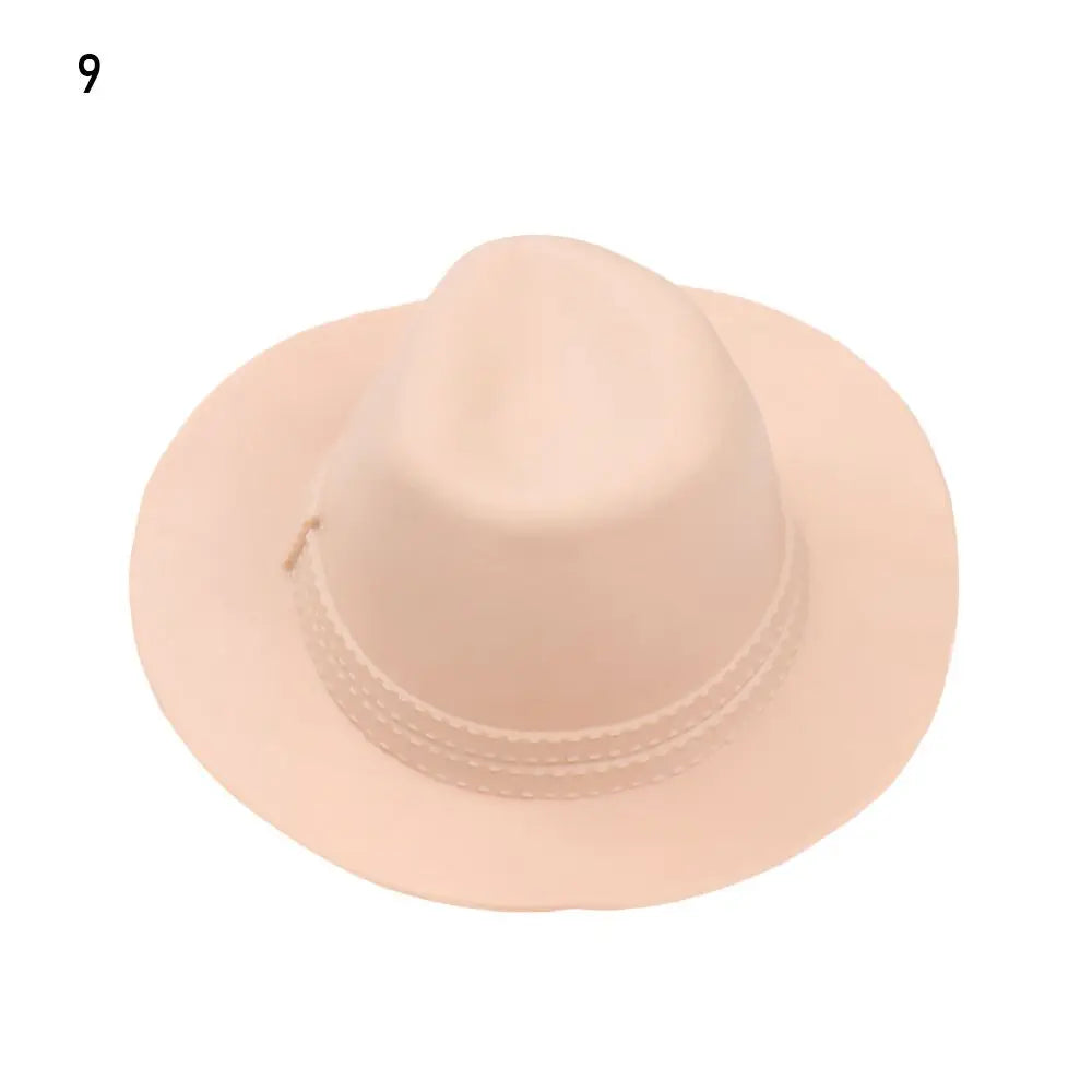 1 sombrero en miniatura de moda, sombreros para muñecas, gorra de béisbol para montar, sombreros de vaquero Suny para muñecas 1/6, accesorios de ropa, juguetes DIY para niños