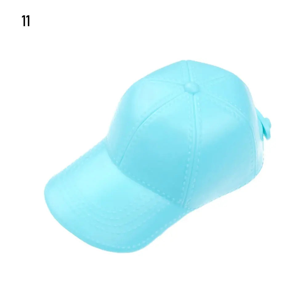 1 sombrero en miniatura de moda, sombreros para muñecas, gorra de béisbol para montar, sombreros de vaquero Suny para muñecas 1/6, accesorios de ropa, juguetes DIY para niños