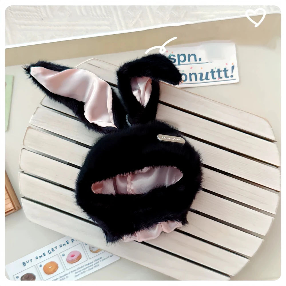 Bonita muñeca de algodón con orejas de conejo, sombrero para muñeca con cuerpo de estrella de 10/15/17cm, sombrero de felpa, accesorios de vestir, juguete DIY