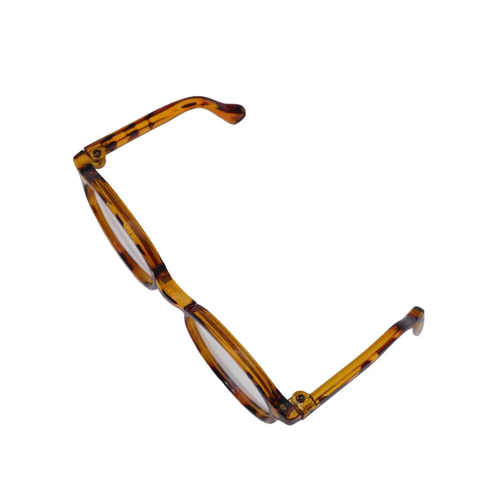 Accesorio de gafas de muñeca de 6,5 cm/9 cm para muñeca BDJ Labubu MSD SD gafas de sol de muñeca EXO de felpa 2 unids/lote