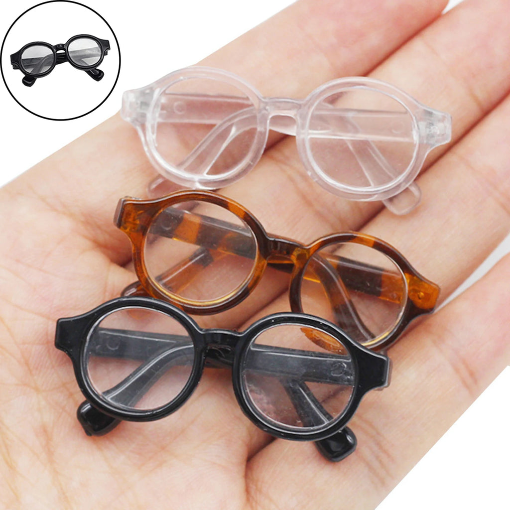 Mini gafas para muñeca 1:6, accesorios para muñecas, accesorios para fotos, regalo, decoración para muñecas, gafas de sol, juguetes para niños, regalo para niñas