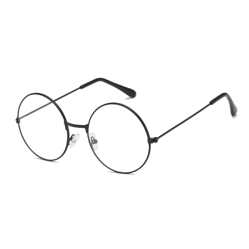 Gafas de Metal de 5 colores para Lalafanfan Duck, gafas de marco redondo de 30cm, animales de peluche, accesorios de juguetes, muñecas de peluche para niños y niñas, Acc