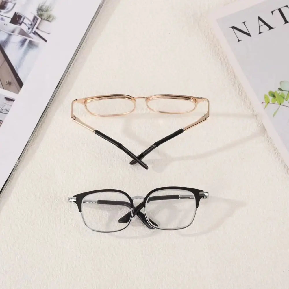 Gafas de algodón para muñeca, accesorios creativos de Metal de felpa, accesorios para fotos, 6,5 cm, 8,5 cm, 15/20cm