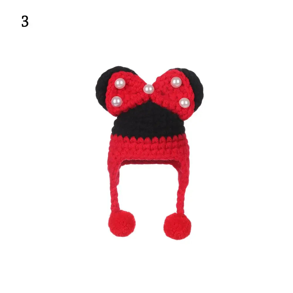 Sombrero de casa de muñecas a escala 1/12 para niños, decoración de casa de muñecas de animales bonitos, juguetes, regalo de cumpleaños, accesorios de muñeca, escena en miniatura