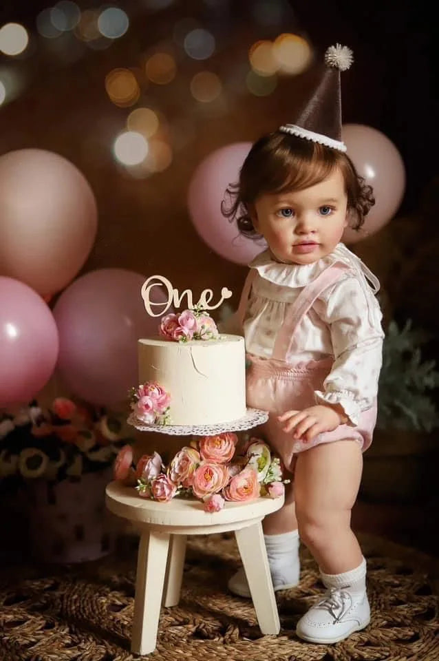 NPK-Muñeca terminada de 66CM Pippa ya pintada, niño Reborn, enorme tamaño de bebé, Popular, realista, tacto suave, arte de la piel 3D