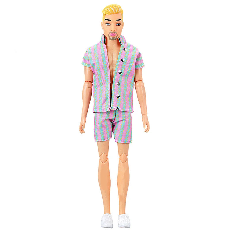 Muñeca masculina/femenina de 30cm, conjunto completo de muñeca Bjd Ken 1/6 con ropa, juguetes de vestir para niñas, regalos