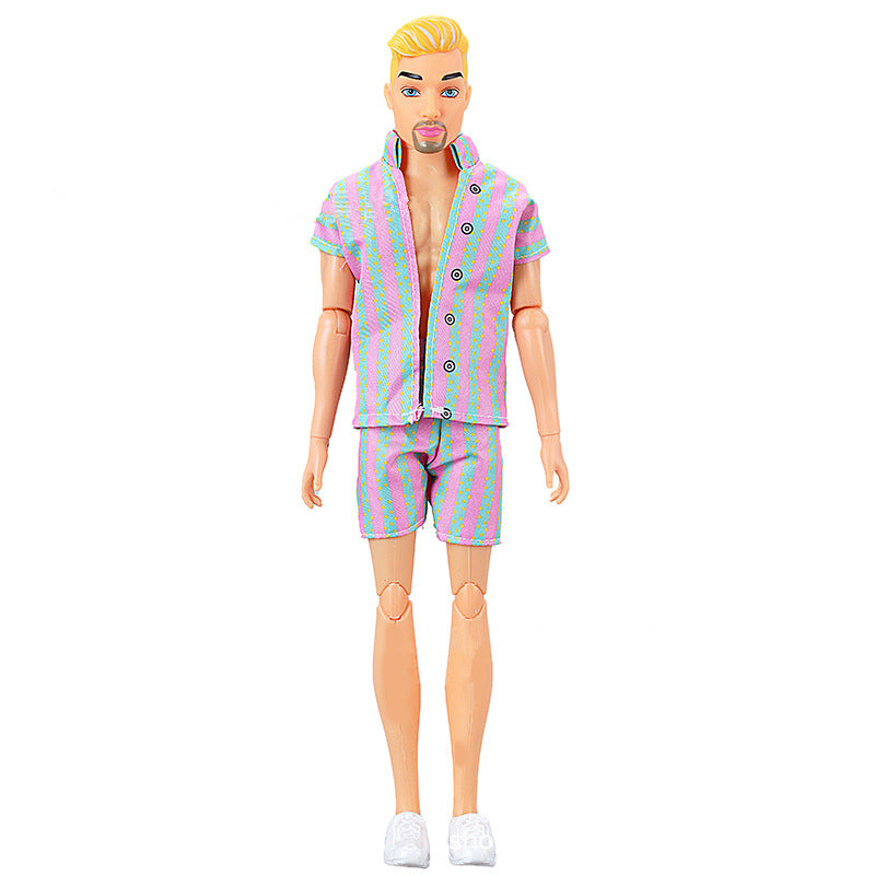 Muñeca masculina/femenina de 30cm, conjunto completo de muñeca Bjd Ken 1/6 con ropa, juguetes de vestir para niñas, regalos