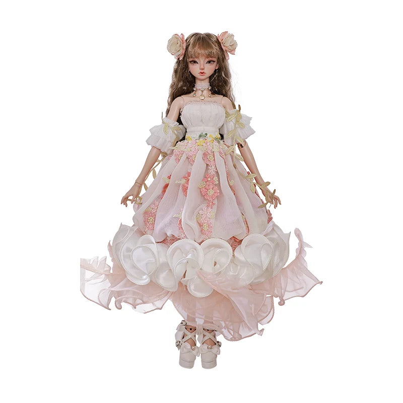 Muñeca Sakina Bjd 1/4, medusas de flores Bariy, juguetes de fantasía, muñecas articuladas con bolas de resina, conjunto completo de colección de arte, regalo Shugafairy para niña