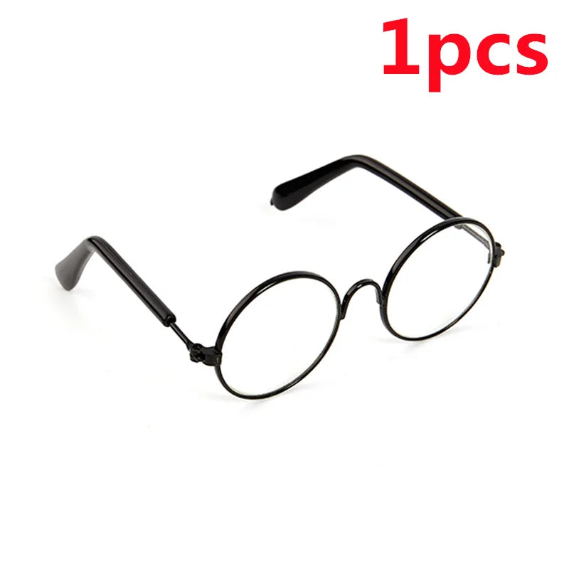 Gafas redondas de moda para 1/6 muñecas BJD gafas DIY para muñecas de 18 pulgadas gafas juguetes para niñas juguetes niñas regalo de Navidad