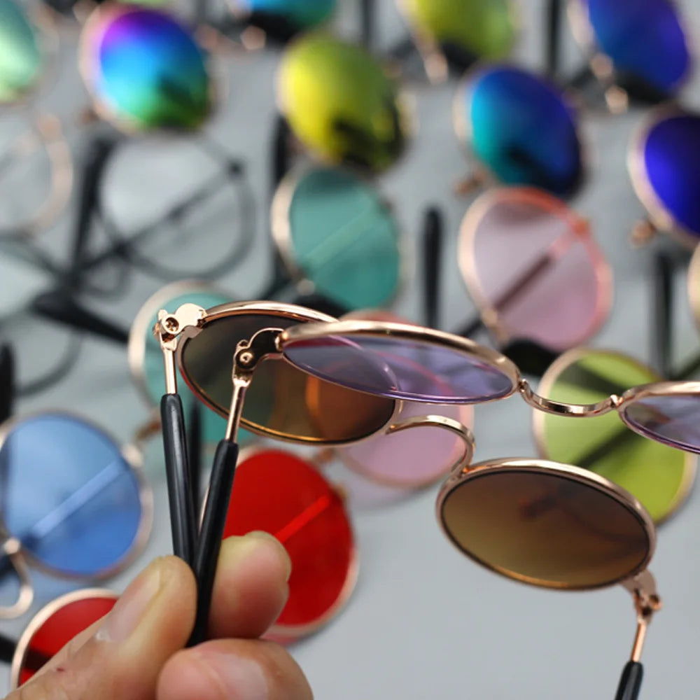 Mini gafas de sol creativas de moda clásica/Pop para guitarra, modelo de simulación, accesorios decorativos para casa de muñecas, juguetes para niños, regalos