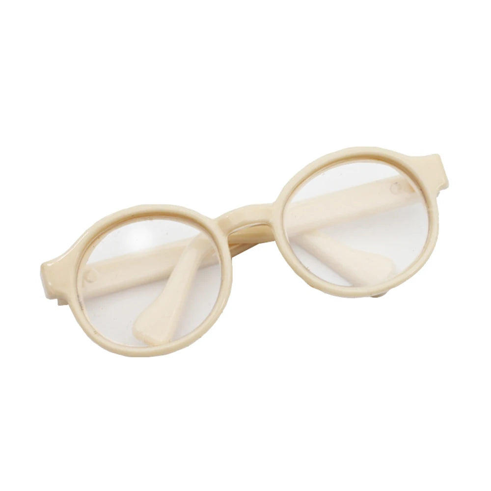 Gafas de muñeca de moda para 1/3 1/6 1/8 60cm BJD muñeca Blyth juguete de peluche gafas de sol accesorios DIY vestir juguetes regalo