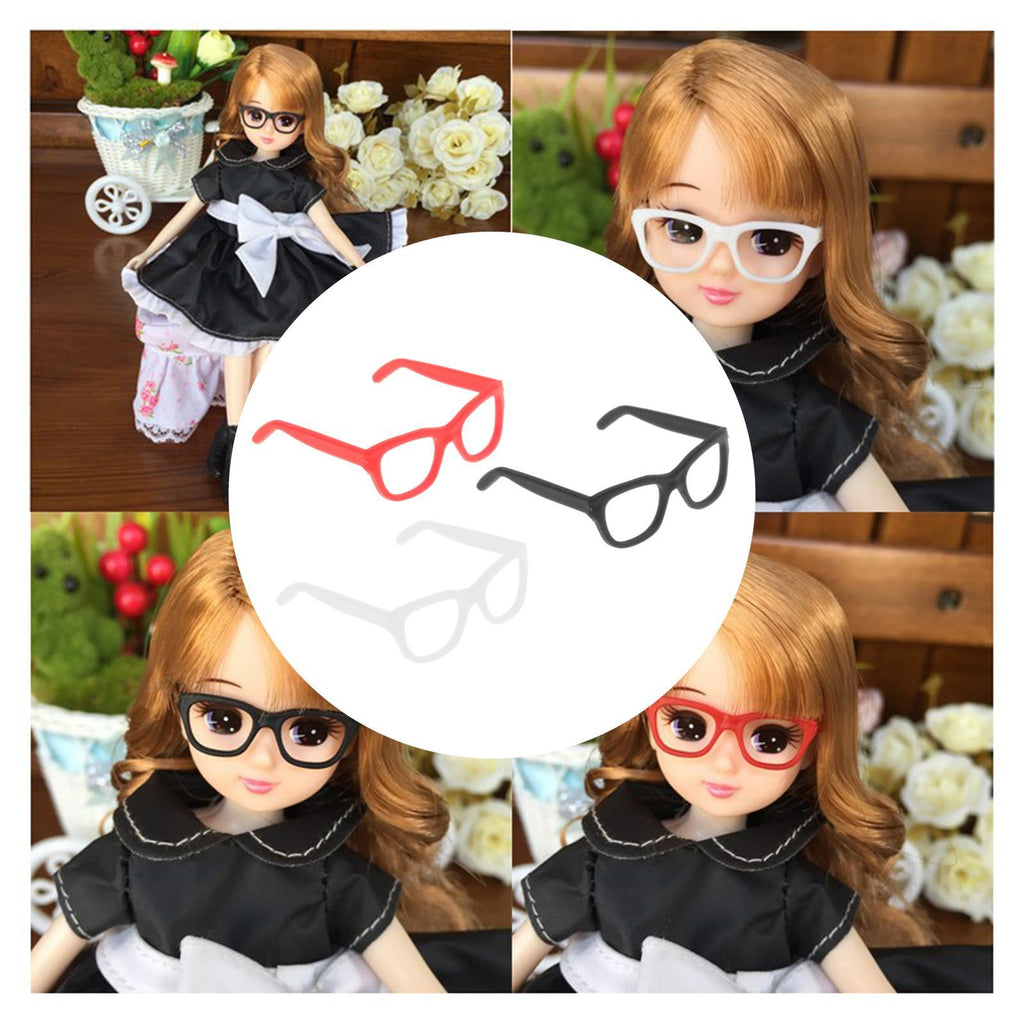 Mini gafas para muñeca 1:6, accesorios para muñecas, accesorios para fotos, regalo, decoración para muñecas, gafas de sol, juguetes para niños, regalo para niñas