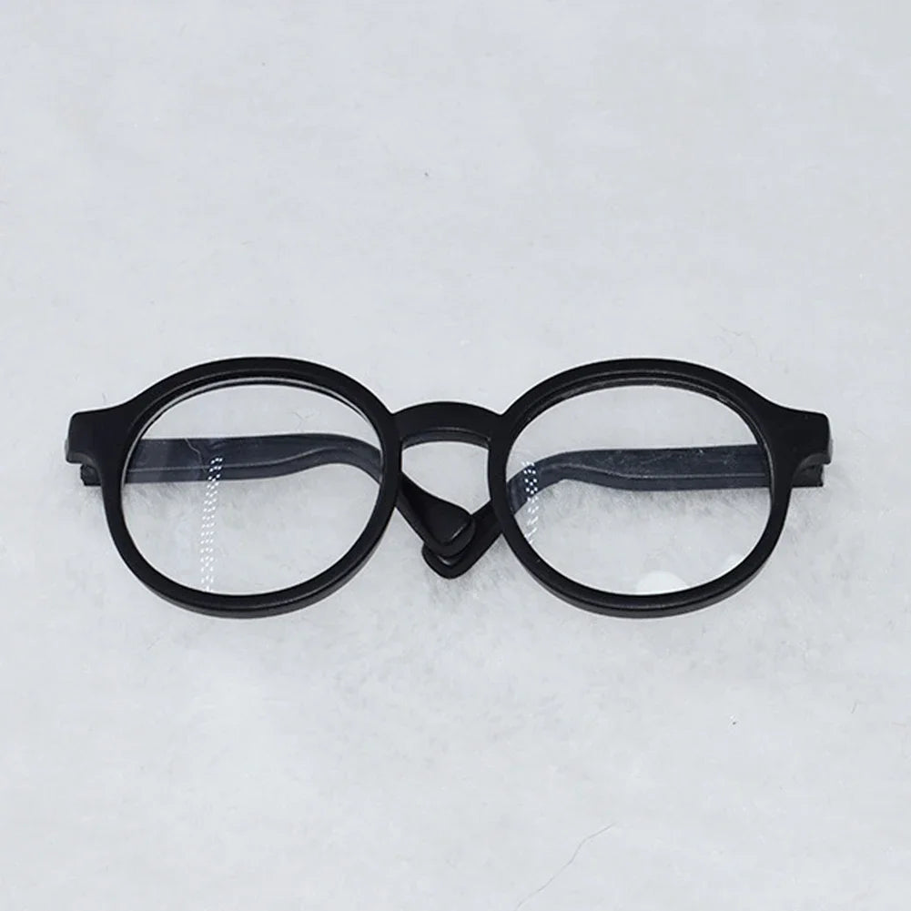 Para gafas Labubu de algodón/Ropa de 10/15cm, bonitas gafas de plástico, mano de obra delicada para muñecas, accesorios para gafas de juguete