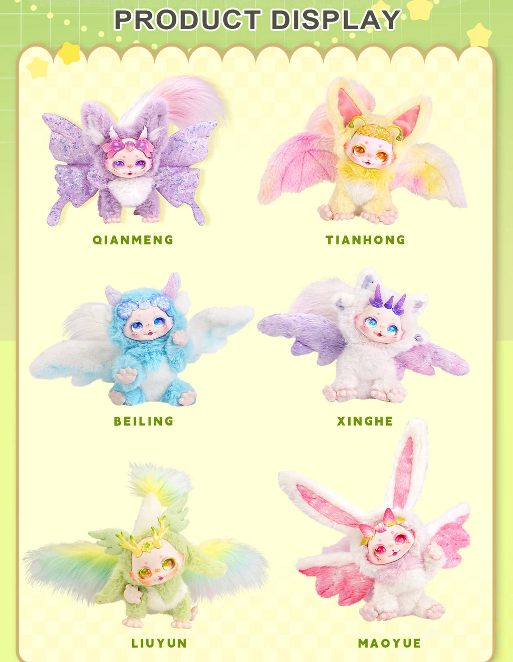 ICY DBS Dream Fairy MayTree OB11 muñeco de peluche esqueleto juguete conjunto misterioso regalo sorpresa colección de peluche juguete para regalo Kawaii