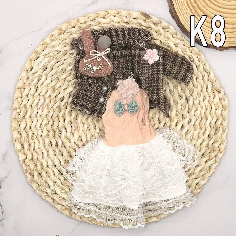 Muñecas Bjd de 30cm, conjunto completo de princesa, Anime Bjd 1/6 con ropa, 23 articulaciones, cuerpo móvil, ojos 3D, vestido para niñas, regalos de cumpleaños, Juguetes