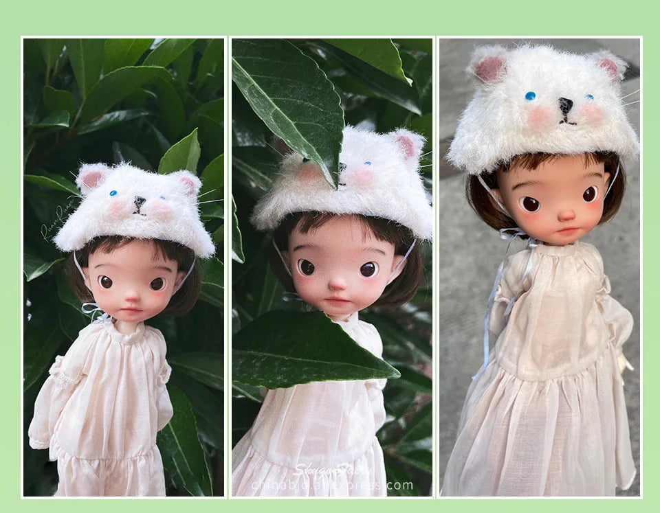 Shuga Fairy Miao 2 1/6 muñeca Bjd cabeza grande y extremidades pequeñas imagen de dibujos animados muñeca articulada móvil de resina