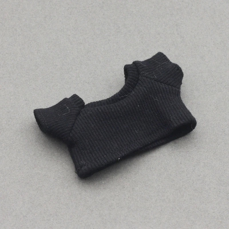 Mini Ropa para muñecas, accesorios para Ropa Labubu Idol, muñeca de algodón de 10cm, mochila Canva 1/6, gafas, sombrero, regalo de Ropa