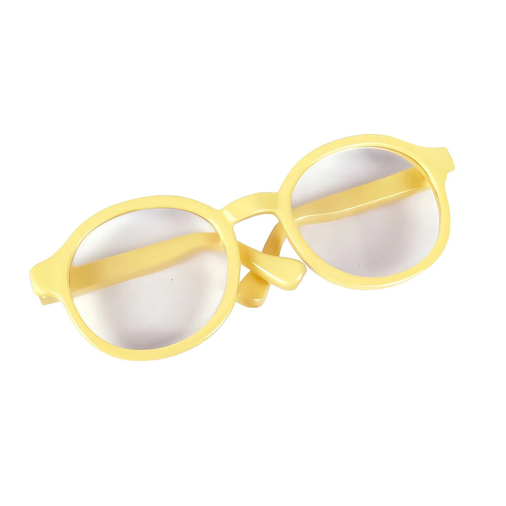 Gafas de muñeca de moda para 1/3 1/6 1/8 60cm BJD muñeca Blyth juguete de peluche gafas de sol accesorios DIY vestir juguetes regalo