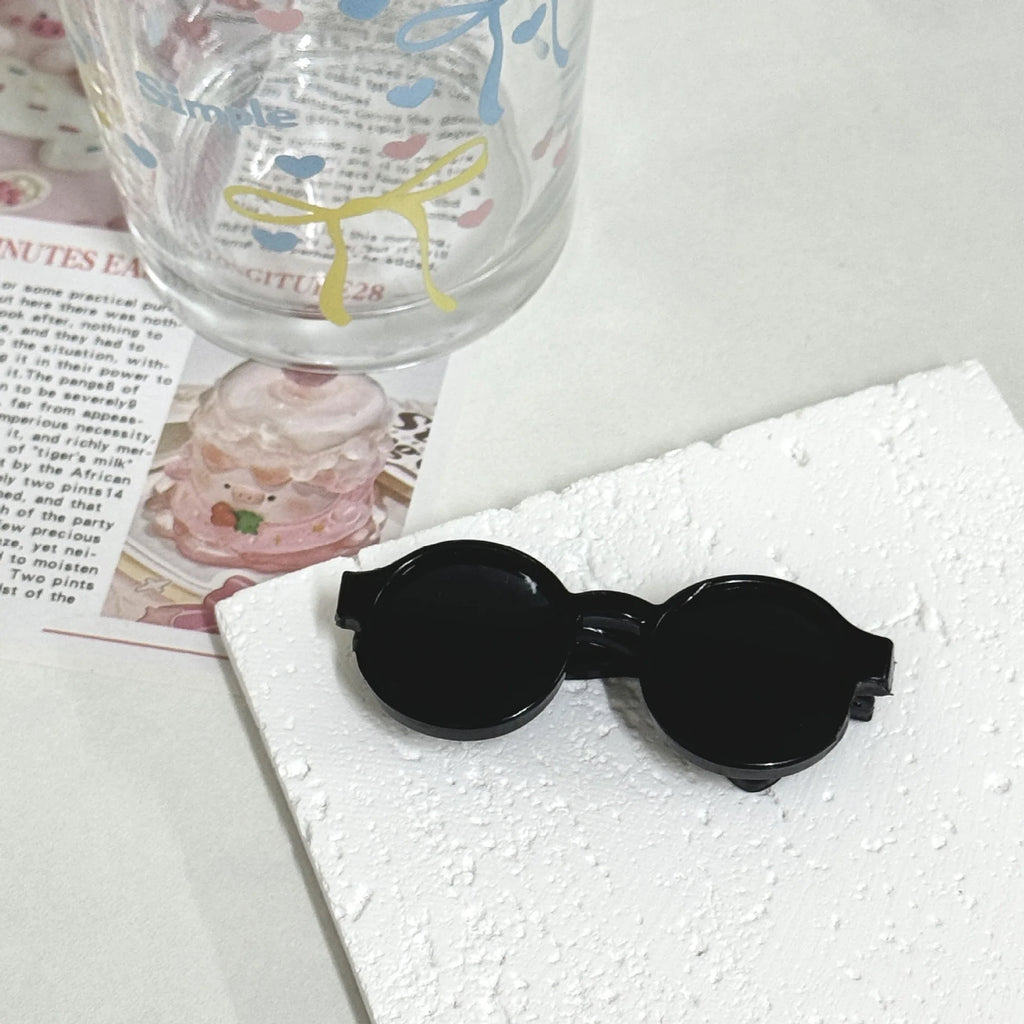 Mini Ropa para muñecas, accesorios para Ropa Labubu Idol, muñeca de algodón de 10cm, mochila Canva 1/6, gafas, sombrero, regalo de Ropa