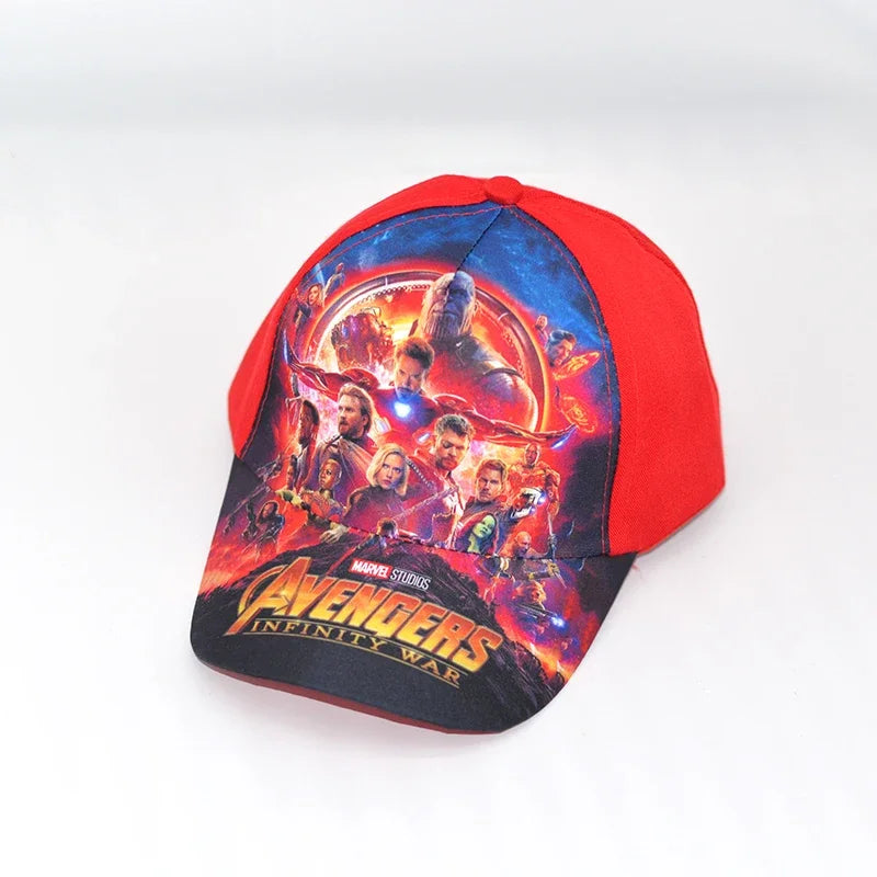 Sombrero de dibujos animados de Disney para niño y niña, gorra de viaje con diseño de princesa Frozen, Mickey Mouse, Spiderman y Mickey, juguetes de regalo para niños de 2 a 8 años, novedad