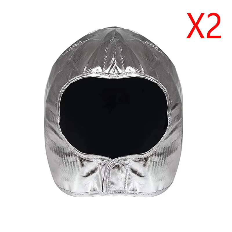 Casco de astronauta plateado, sombrero espacial, disfraz de Cosplay para niños y adultos, gorro de astronauta, accesorio para la cabeza, regalo de fiesta de cumpleaños y Halloween