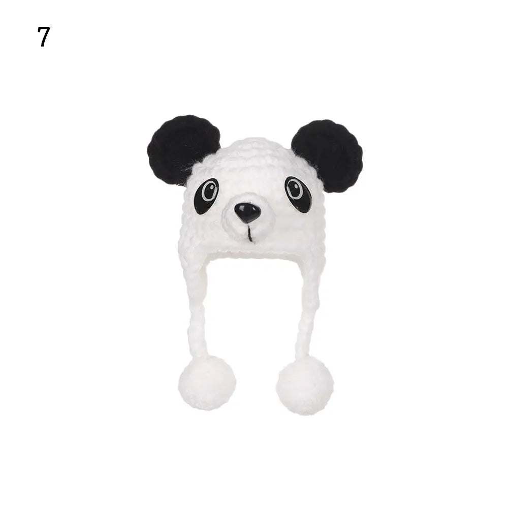 Sombrero de casa de muñecas a escala 1/12 para niños, decoración de casa de muñecas de animales bonitos, juguetes, regalo de cumpleaños, accesorios de muñeca, escena en miniatura