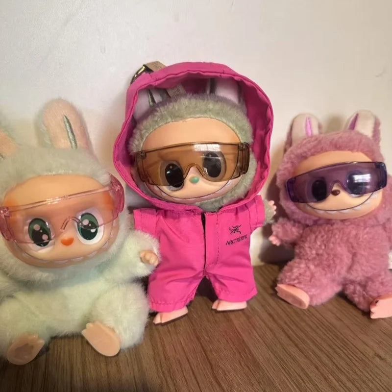 Gafas de plástico transparentes para muñecas labubu MSD SD, gafas de sol de felpa, gafas decorativas universales, juguetes, regalo de cumpleaños