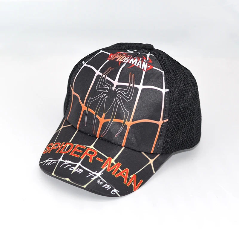 Sombrero de dibujos animados de Disney para niño y niña, gorra de viaje con diseño de princesa Frozen, Mickey Mouse, Spiderman y Mickey, juguetes de regalo para niños de 2 a 8 años, novedad