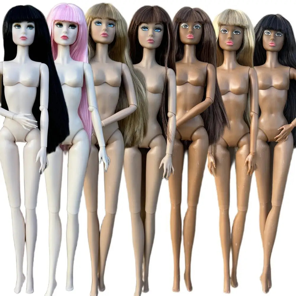 Figuras de muñecas PP de moda a escala 1/6 con articulaciones móviles Bang muñeca coleccionable sólida para niños y coleccionistas