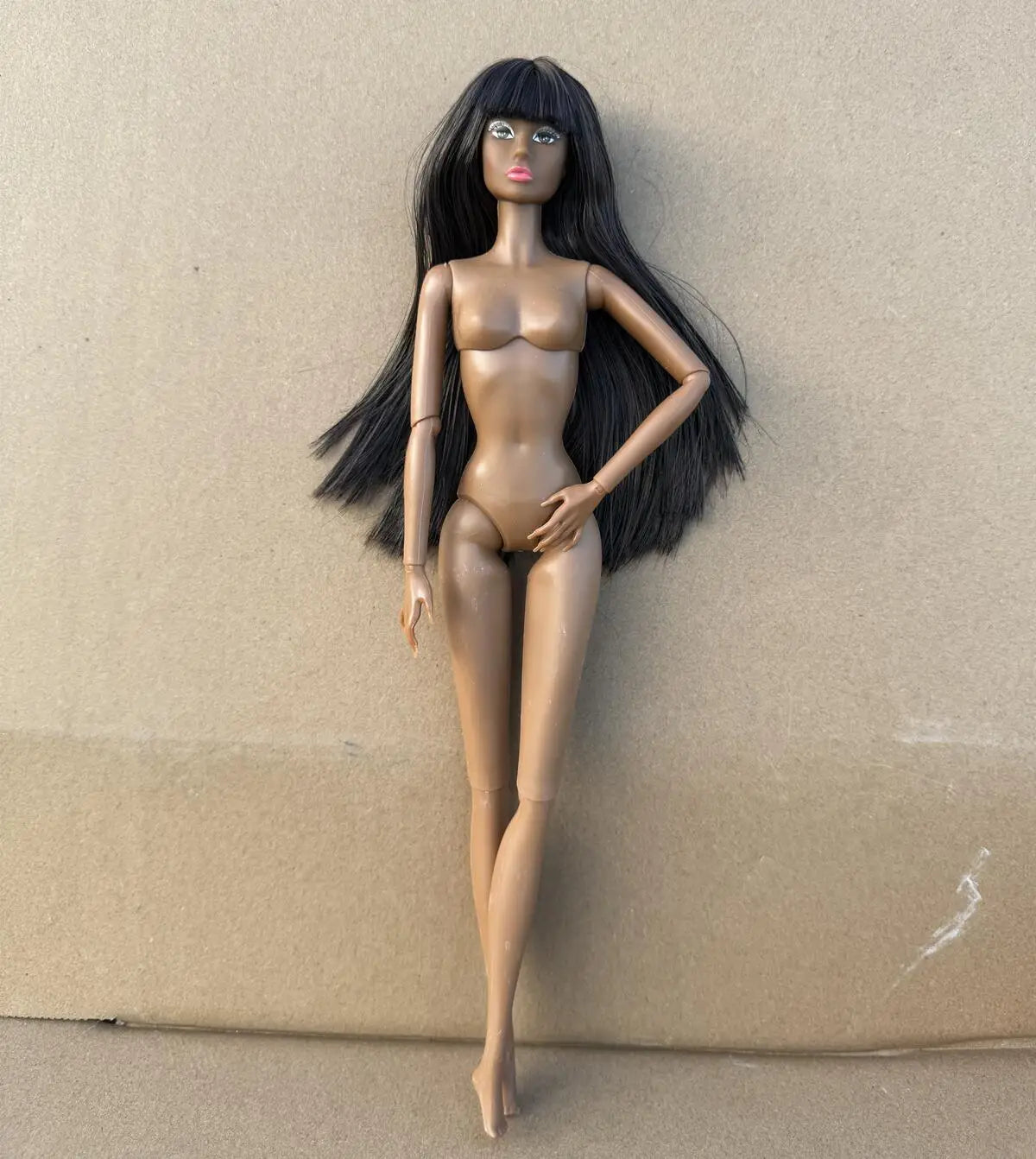 Figuras de muñecas PP de moda a escala 1/6 con articulaciones móviles Bang muñeca coleccionable sólida para niños y coleccionistas