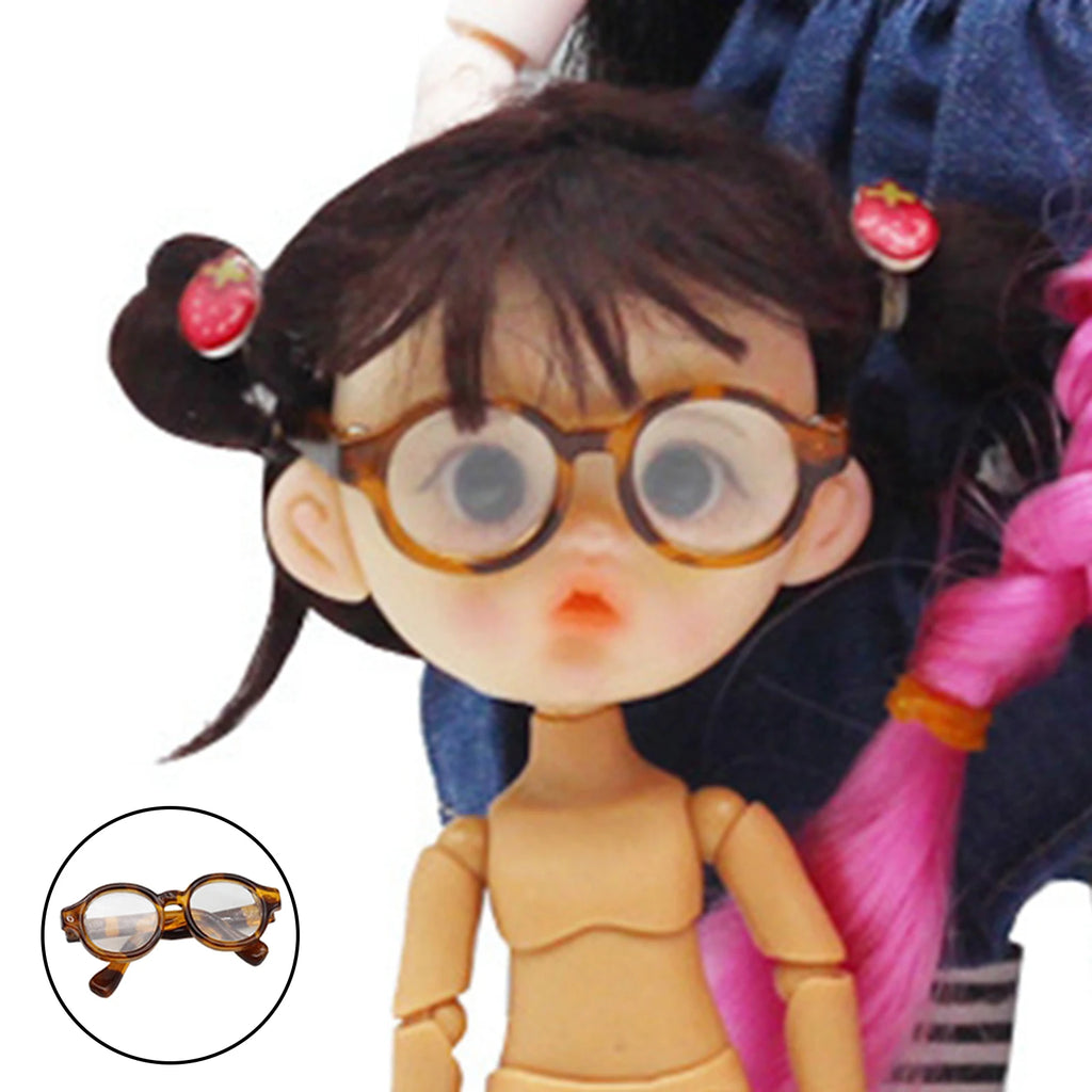 Mini gafas para muñeca 1:6, accesorios para muñecas, accesorios para fotos, regalo, decoración para muñecas, gafas de sol, juguetes para niños, regalo para niñas