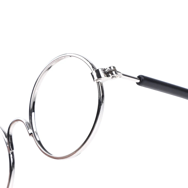 Accesorios de vestir para muñecas DIY, gafas para muñecas EXO de 20cm de alta calidad, montura redonda de 3 colores, gafas sin lentes, gafas en miniatura de juguete