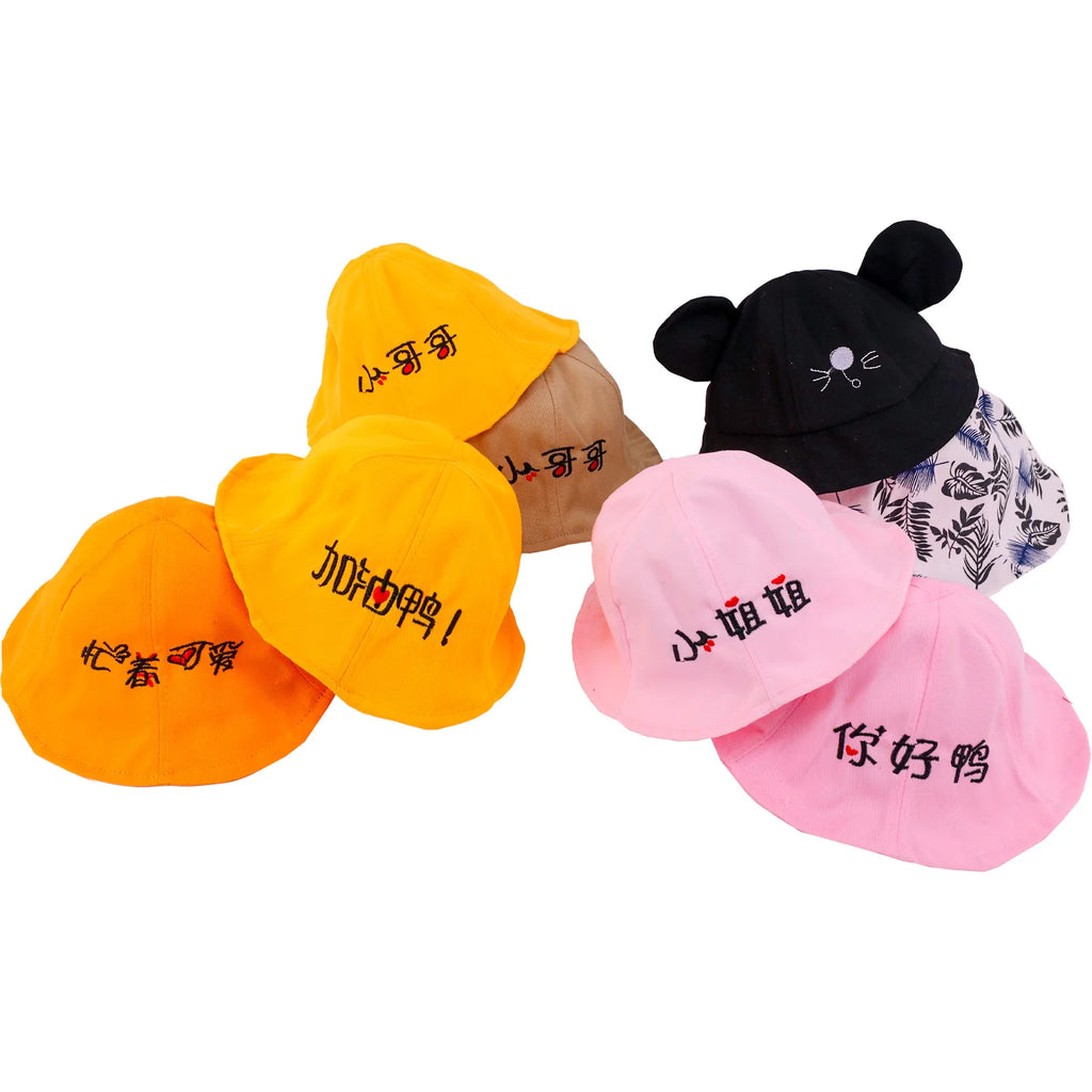 Sombrero de pescador de moda para muñeca de pato amarillo Mimi, accesorios de ropa lalafanfan, juguetes para niños, regalos de cumpleaños para niñas, 30 Cm