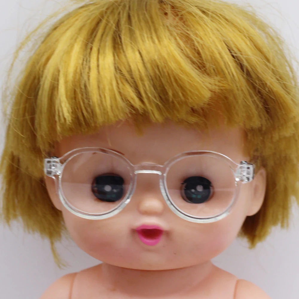 Gafas de muñeca de moda para 1/3 1/6 1/8 60cm BJD muñeca Blyth juguete de peluche gafas de sol accesorios DIY vestir juguetes regalo