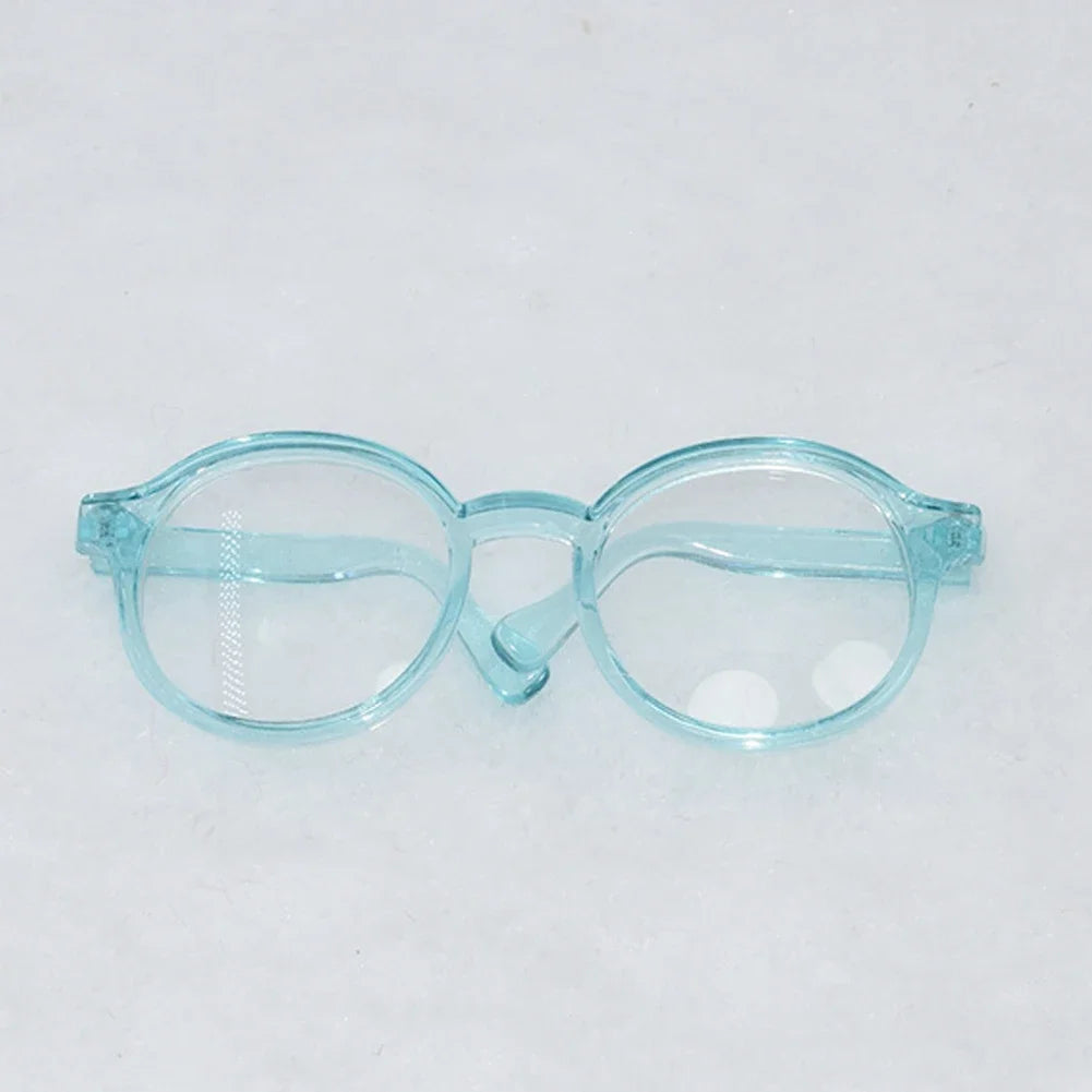 Para gafas Labubu de algodón/Ropa de 10/15cm, bonitas gafas de plástico, mano de obra delicada para muñecas, accesorios para gafas de juguete