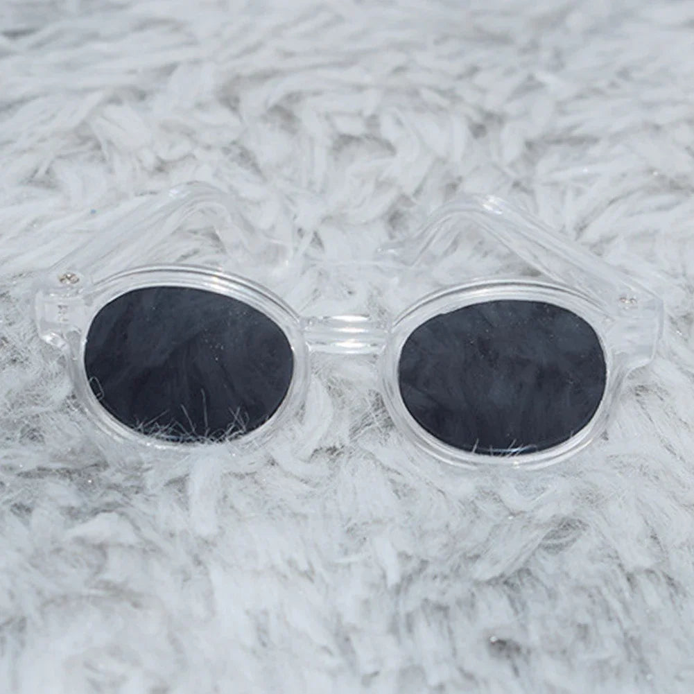 Para gafas Labubu de algodón/Ropa de 10/15cm, bonitas gafas de plástico, mano de obra delicada para muñecas, accesorios para gafas de juguete