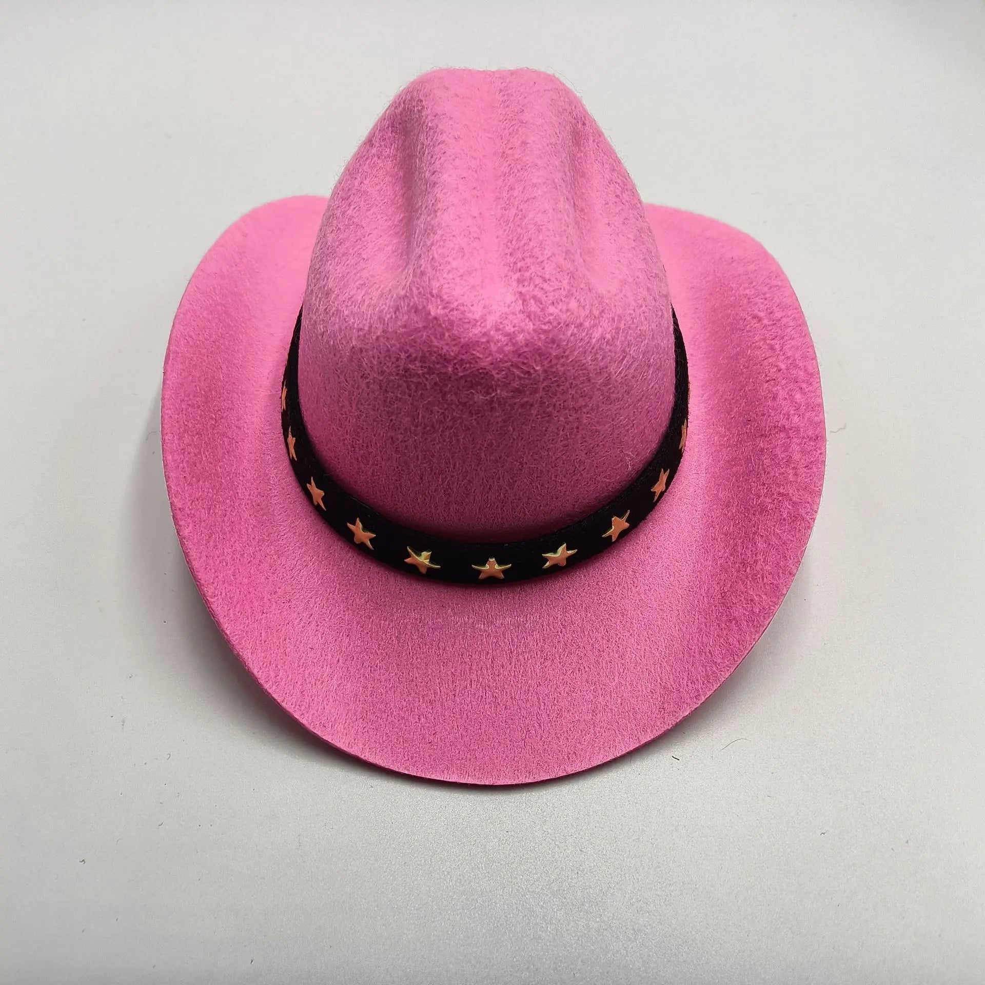 Nuevo Mini sombrero decorativo para muñeca, accesorios bonitos de algodón para muñecas, fiesta de vaquero, vestido occidental, decoraciones para mascotas DIY para muñecas de fiesta