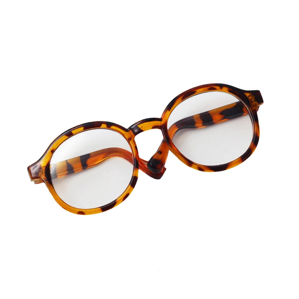 Gafas de muñeca de moda para 1/3 1/6 1/8 60cm BJD muñeca Blyth juguete de peluche gafas de sol accesorios DIY vestir juguetes regalo