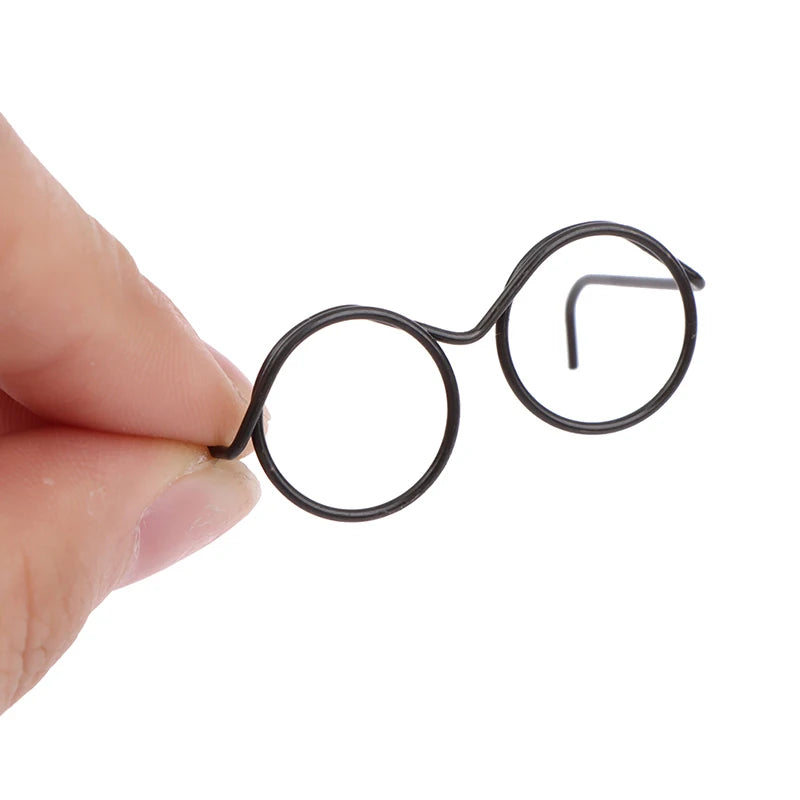 Gafas redondas de moda para 1/6 muñecas BJD gafas DIY para muñecas de 18 pulgadas gafas juguetes para niñas juguetes niñas regalo de Navidad