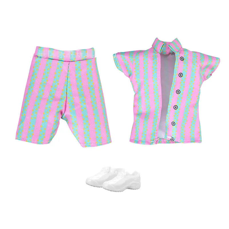 Muñeca masculina/femenina de 30cm, conjunto completo de muñeca Bjd Ken 1/6 con ropa, juguetes de vestir para niñas, regalos