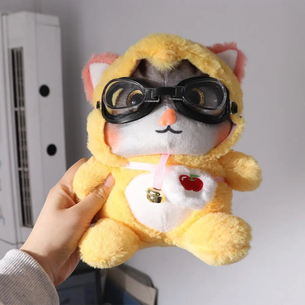 Gafas de natación para casa de muñecas, accesorios de algodón para muñecas, pequeñas gafas subacuáticas, gafas para muñecas, juguete para jugar en miniatura